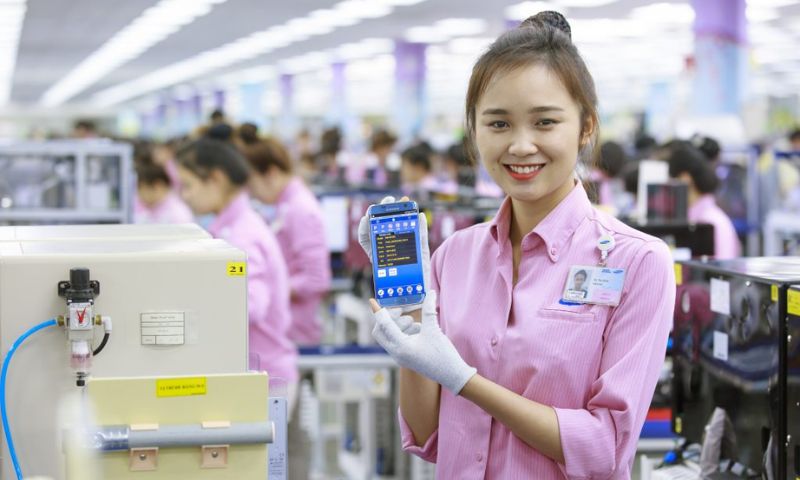 Samsung tạo ra nhiều cơ hội công việc cho công nhân Việt Nam