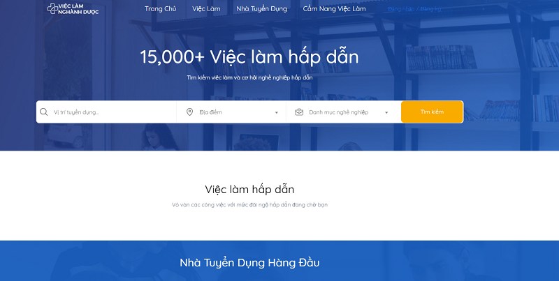 Trang web tuyển dụng uy tín cập nhật việc mới mỗi ngày